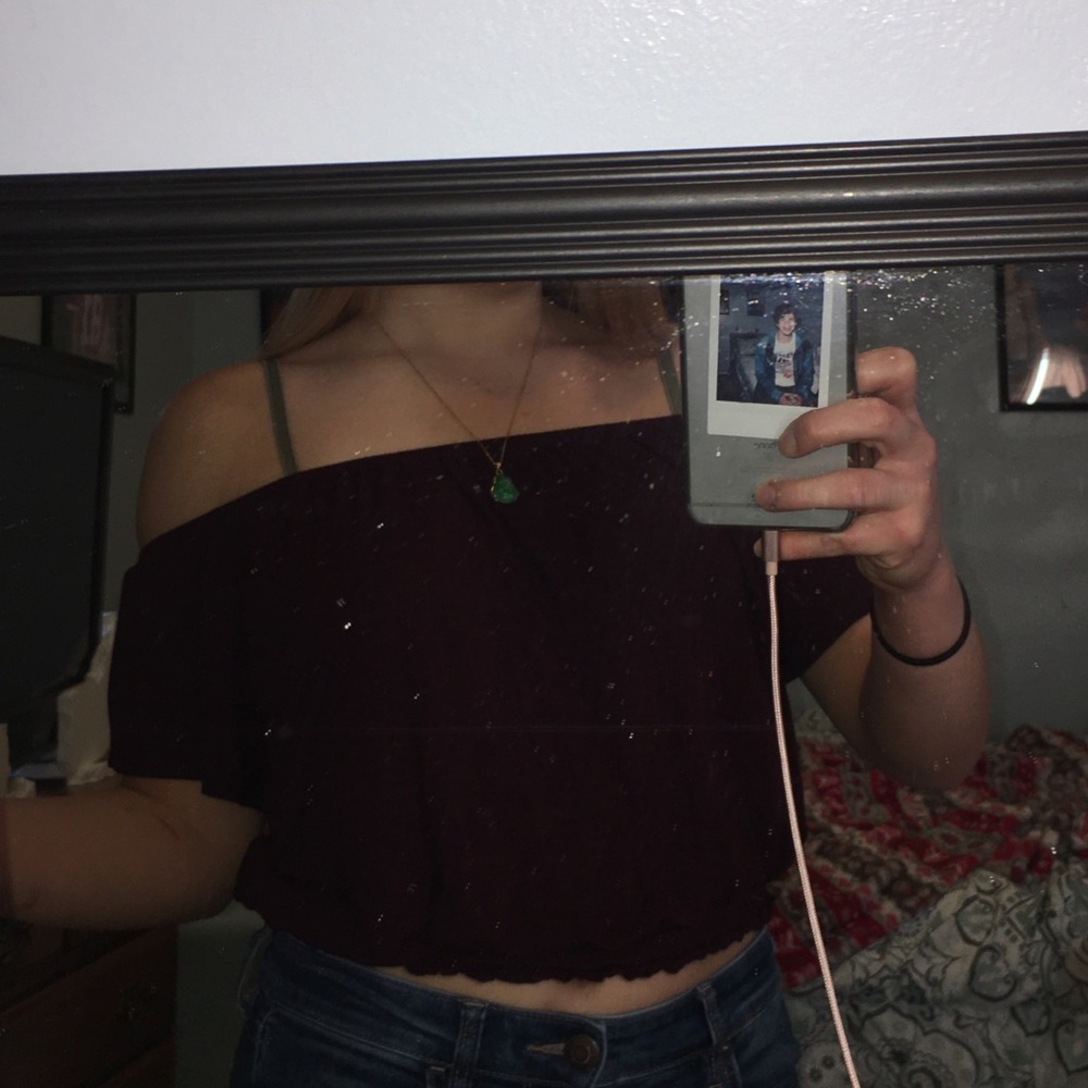 Off the shoulder top